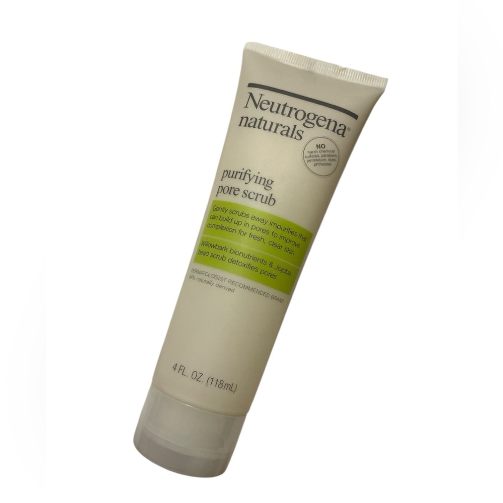 Neutrogena Naturals Purifying Pore Scrub Face Skin Cleaning 4 oz Discontinued